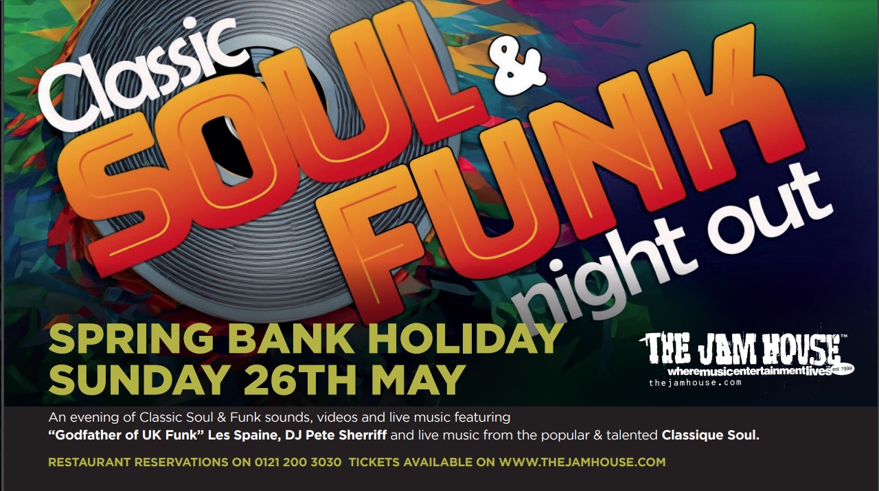 CLASSIC SOUL & FUNK NIGHT OUT