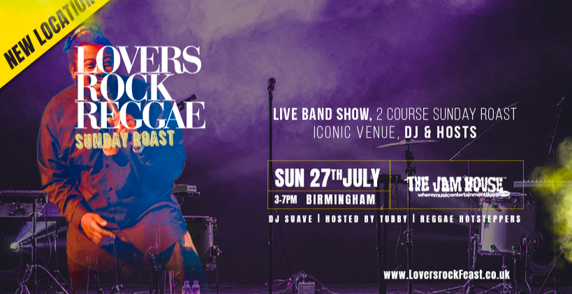 Lovers Rock Reggae Sunday Roast