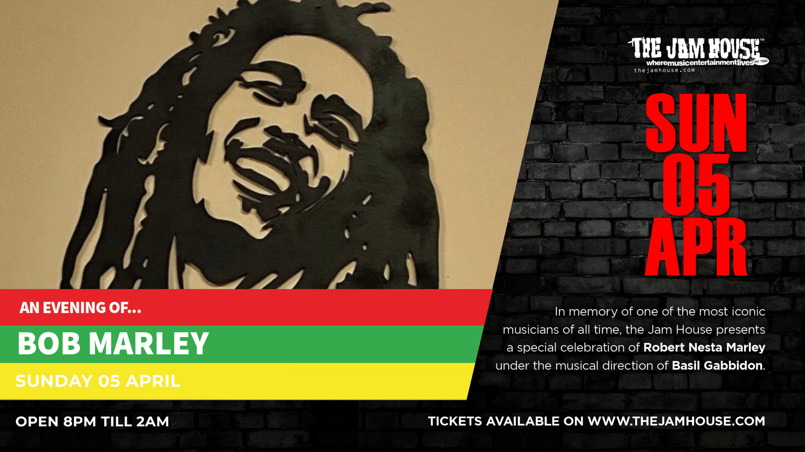 an evening of ... BOB MARLEY
