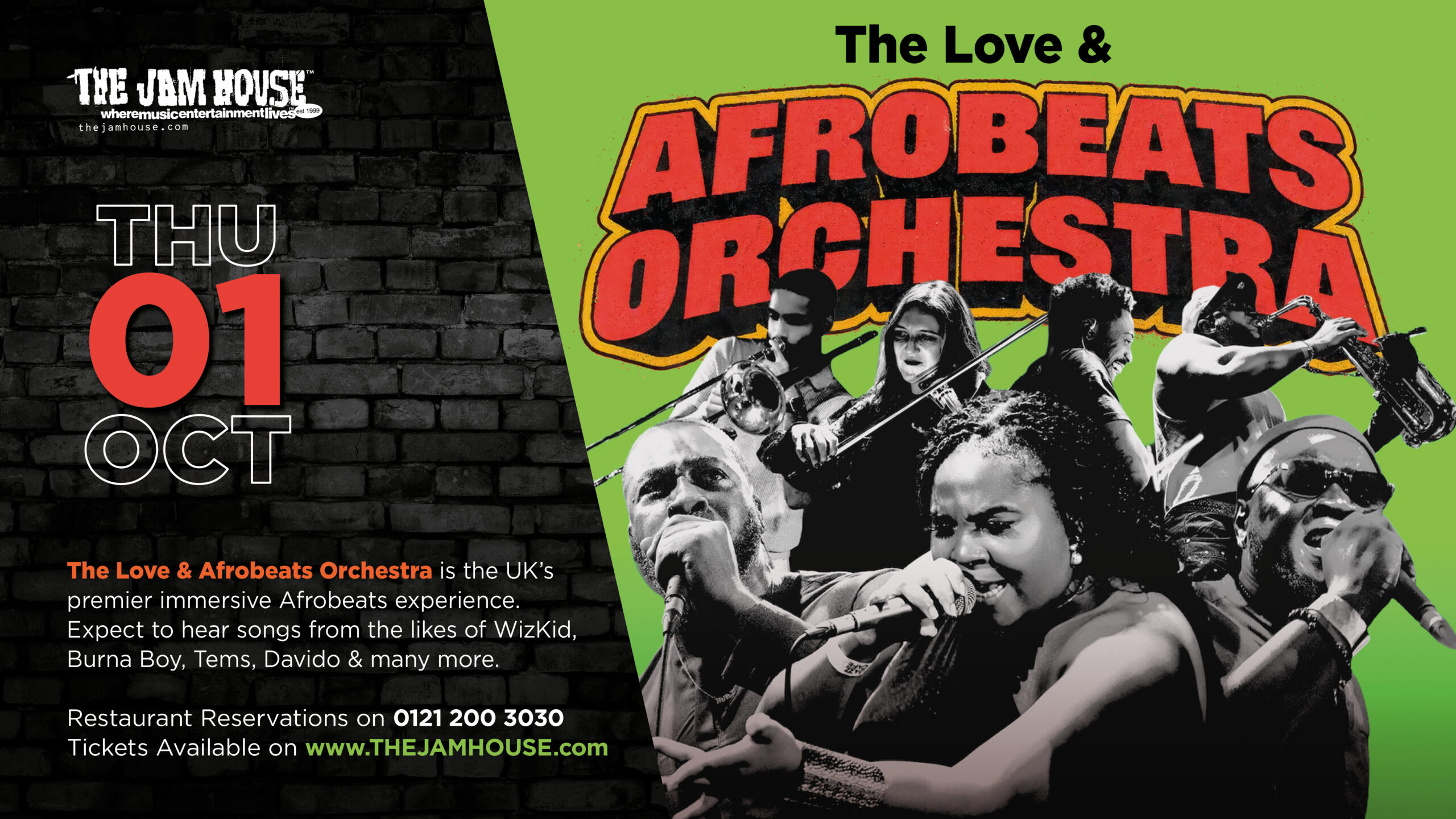 The love & Afrobeats Orchestra